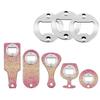 Classic Bottle Opener Set With Steel Tabs And Screwdriver For Home Bar Use