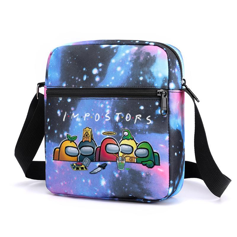 Among Us Game Merchandise Bag Space Werewolf Satchel Men And Women Messenger Bag Campus Shoulder Bag