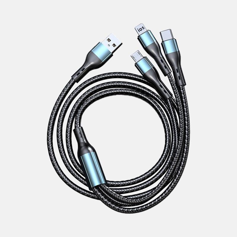 

Braided 3-in-1 Data Cable