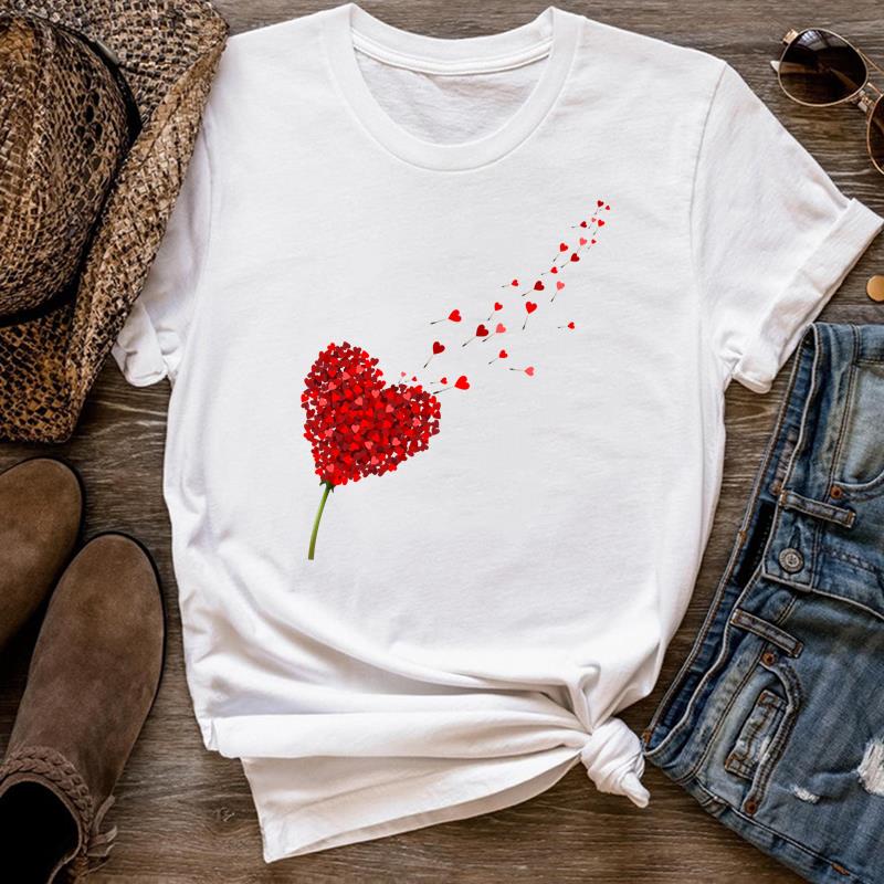 Europäische Größe Damen Print Lustiges Gesicht Frucht Avocado T-Shirt Top Mode T-Shirt Frau Weiblich T-Kleidung Kurzarm Grafik-T-Shirts