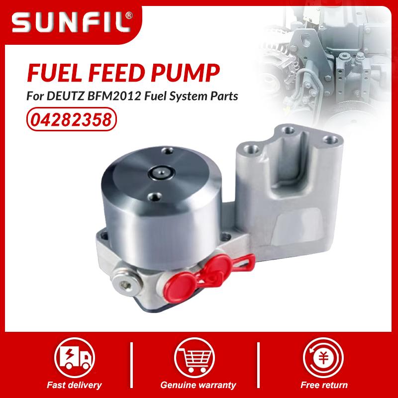 DEUTZ BFM2012 Fuel System Parts 04282358, 0428 2358 Fuel Feed Pump 210B 20917999