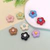 100pcs/lot Cut Flowers Flatbacks Resin Cabochons Embellishment for Scrapbooking Card Making
