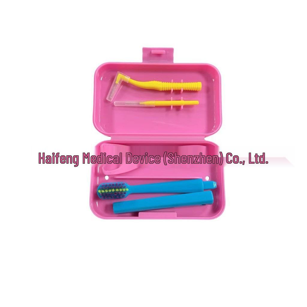Orthodontic Kit: Wax, Toothbrush, Interdental Brush, Bite Block, Aligner Remover