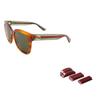 GUCCI Eyewear Double G Square frame Sunglasses (Unisex) Sunglasses GG0034S