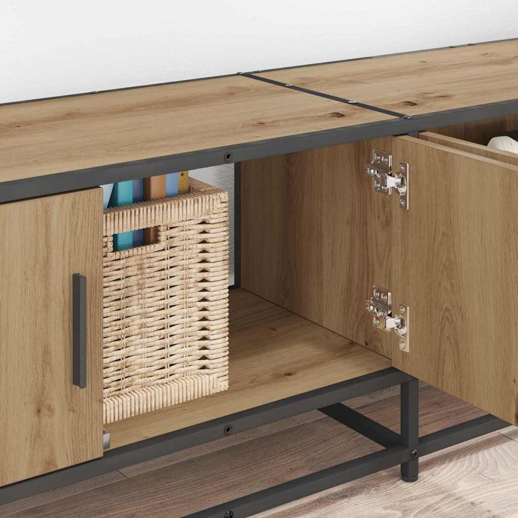 TV Units 2 Pcs Artisan Oak 240 X 35 X 41 Cm Engineered Wood