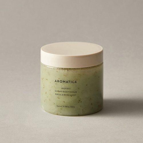 AROMATICA Sugar Body Scrub Basil Bergamot 300g (NE)_632664