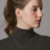 K10 diamond earrings 1024411242808999 [agete] (0.02ct),