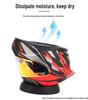 Black Non-Slip Multifunctional Helmet Cushion for Full & Half Face Helmets, Model HP02