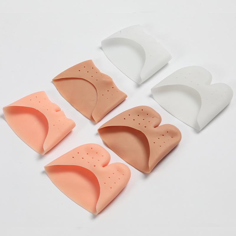 Women's Non-Slip Silicone Ballet Toe Pads - Half Size Forefoot Protectors