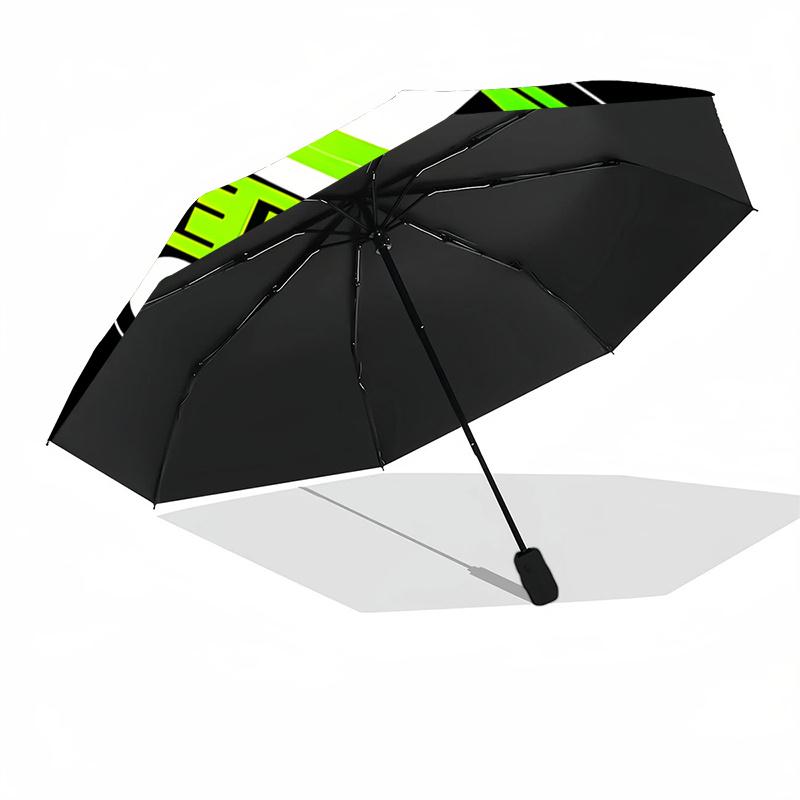 Tt Zerc Isle Of Man Automatic Opening And Closing Umbrella Cartoon Logo Design Portable And Foldable For All Seasons Traveldailysmall Luxuryoutdoor