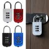 Zinc Alloy 3 Digit Password Lock Anti-theft Secure Suitcase Security Coded Lock Luggage Combination Lock Travel Outdoor Tools