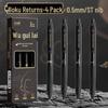 Kaba Bear Chinese Landscape Style Quick-Drying Black Gel Pen for Students