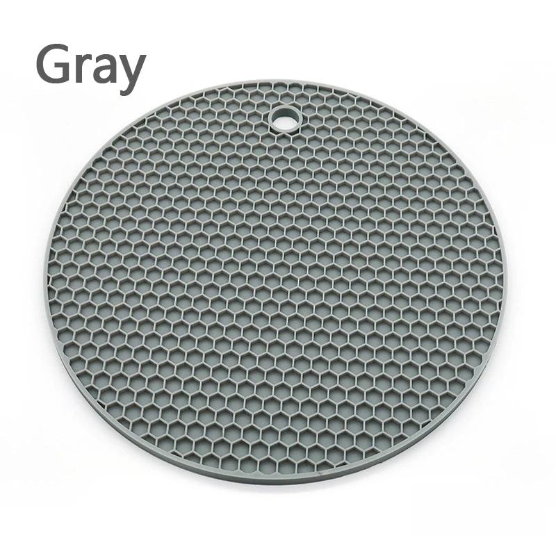 Multifunction Heat Resistant Silicone Mat Drink Cup Coasters Anti-scalding Anti-slip Heat Insulation Pot Mat Kitchen Accessories