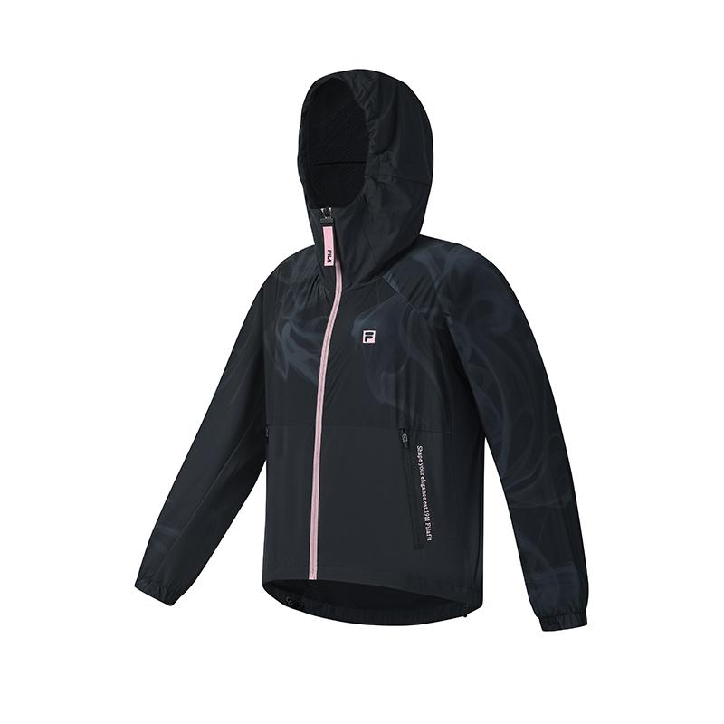New FILA Fitness Series Jacket Women's All Over Print A11W511703FZA