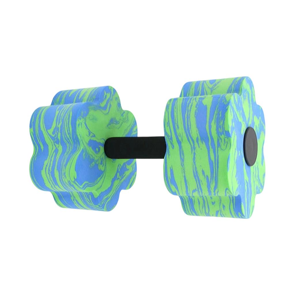 EVA Flower Shaped Resistance Water Dumbbell for Fitness Water Aerobics and Strength Training Lightweight Floating Design