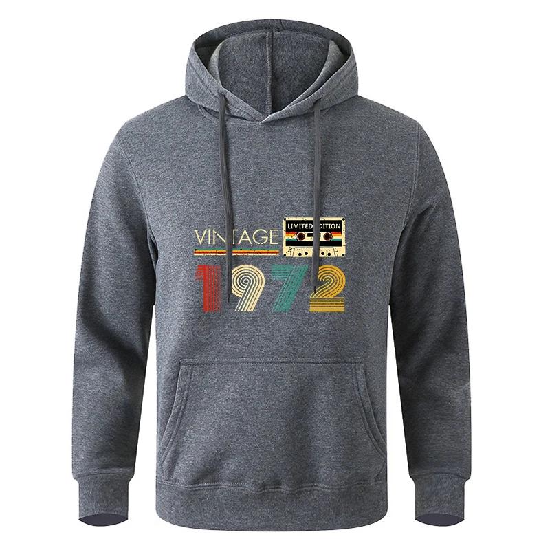 Men's Multi - Color Fashionable Printed Pocket Sports Fitness Casual Sweatshirt Pullover Hoodie