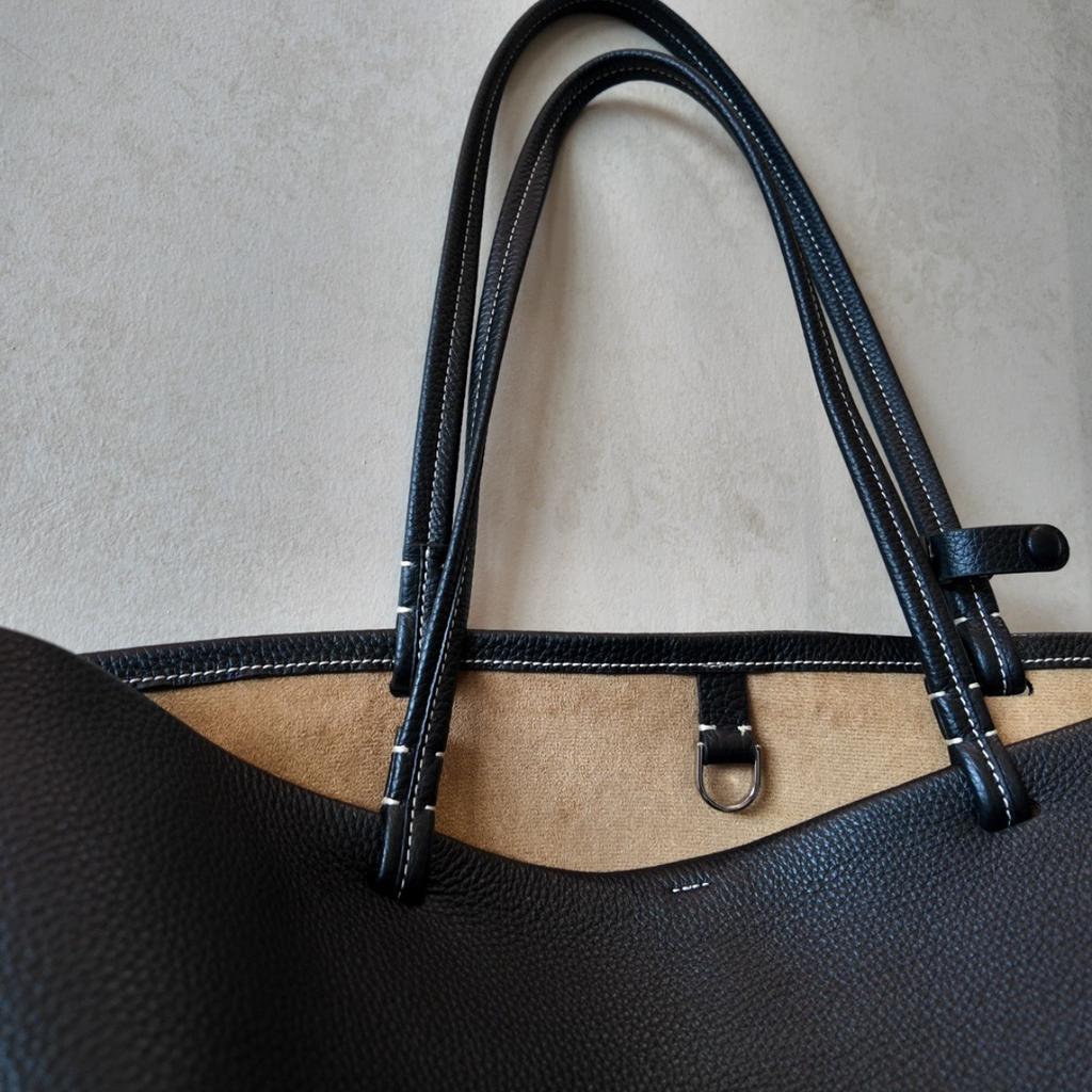 2025 N+eue einfache lässige Tragetasche große Kapazität Mutter-Kind-Tasche erste Schicht Rindsleder Handtasche Pendler Umhängetasche Damen