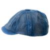 Casquette Stylish Hunting CZ629 [White Fang] Hat, Denim, Cap, Women's & Men's (Blue)