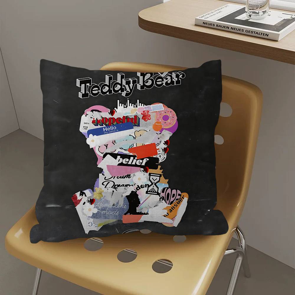 Kpop Group Sstayc Pillow Gift Home Office Decoration Bedroom Sofa Car Cushion Cover Case 45x45