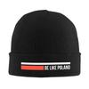 Men Women Beanie Hat Be Like Poland Polska Polish Flag Accessories Warm Knitting Skull Cap Beanies Skullies