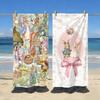 Retro P-Peter R-Rabbit Art Towel Quick Dry Soft Yoga Swimming Fitness Mountain Climbing Large Beach Towels