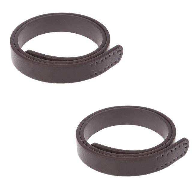 1Pair 60cm PU Leather Bag Strap Sew On Bags Handles Shoulder Handbag Belt Replacement DIY Crocheted Purse Wallet Accessories