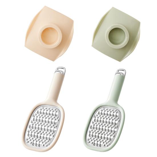 Răzătoare de Cartofi din Oțel Inoxidabil cu Mâner Lung, Portabilă, pentru Unt, Brânză, Castravete, Morcov, Legume, Unelte de Răzuire Grosieră, Gadgeturi de Bucătărie