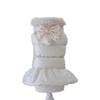 Pet Thick Coat Autumn/Winter Christmas New Year Small Dog Schnauzer Teddy Bow Hat Cotton Jacket Puppy Clothes