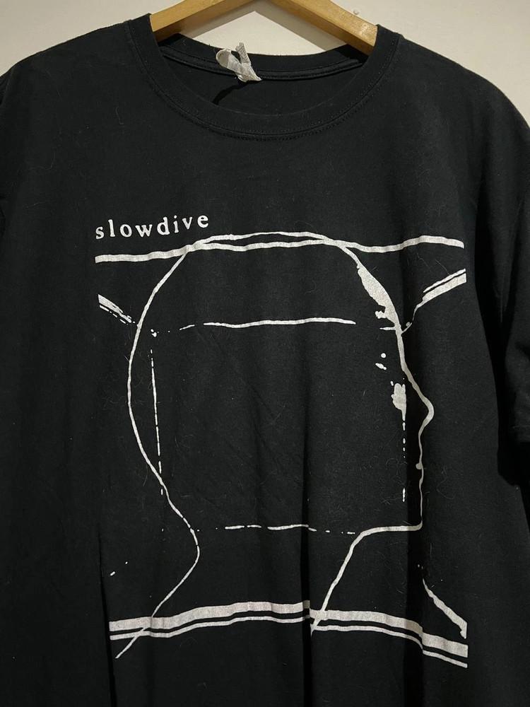 Slowdive Self Titled Album 2017 Shoegaze Band Black Unisex Tshirt Unisex T-Shirt XXXXL