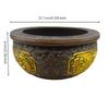 Incense Burner Brass Holder AntiqueStyle Censer for Collectors, Home Decor, Meditation, Tea