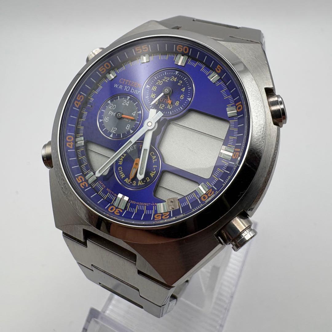 Used CITIZEN C300 Ana-Digi Junk Fixed Timepiece Citizen Watch