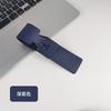 Hollow-out Aircraft Leather Luggage Tag Long Strip Hot-pressed Transparent Diaphragm Boarding Pass Pu Leather Luggage Tag
