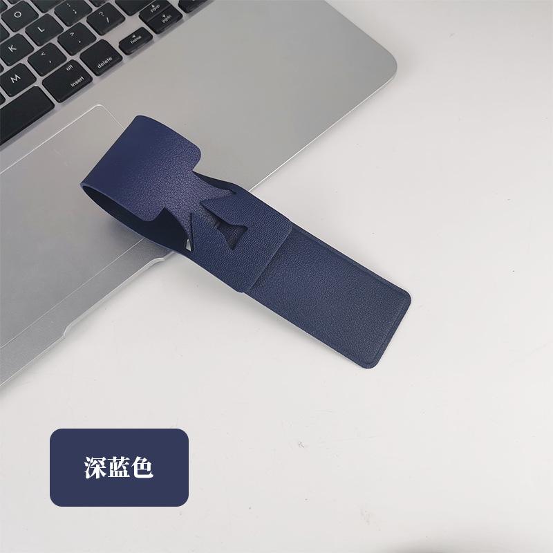 Hollow-out Aircraft Leather Luggage Tag Long Strip Hot-pressed Transparent Diaphragm Boarding Pass Pu Leather Luggage Tag