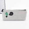 Cactus Canvas Pencil Bag: Fresh & Simple Unisex Design