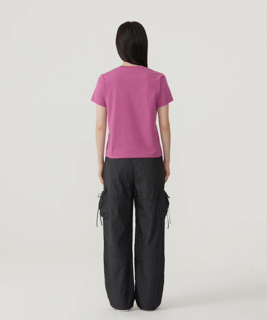 COVERNAT WOMAN String Fluid Cargo Pants Charcoal