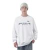 Anta Lifestyle Series Letter Print Easy Care Pullover Sports Long Sleeve Sweatshirt Men Sweatshirt Paper-White 152418732-1