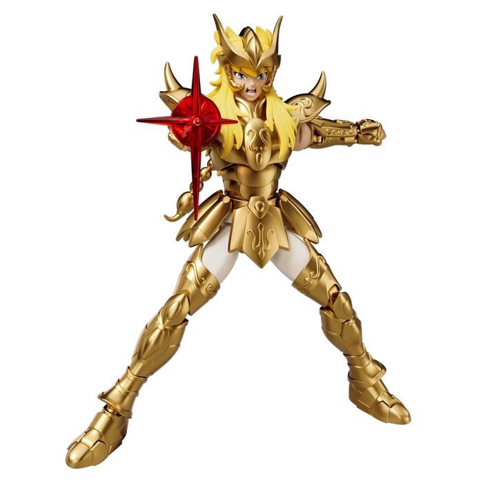 BLOKEES Figure - Saint Seiya Champion Class - Scorpio Milo Gold. Action Figure Scale.