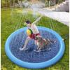 Piscina de Salpicos Ecológica de PVC Antiderrapante para Animais de Estimação Verão Tapete de Brincadeira Aquática ao Ar Livre para Crianças e Cães