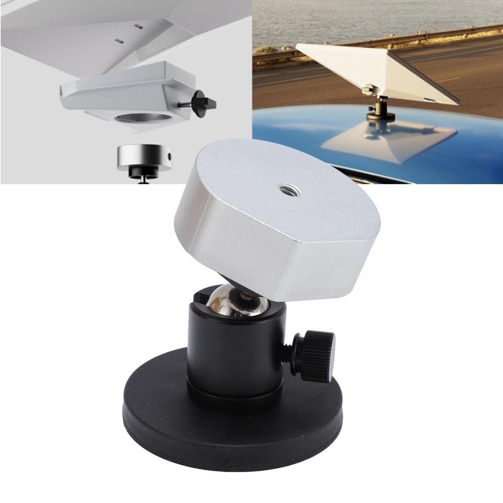 Car Roof Magnetic Mount Bracket Aluminum Alloy Angle     Mount for Cars Yachts
