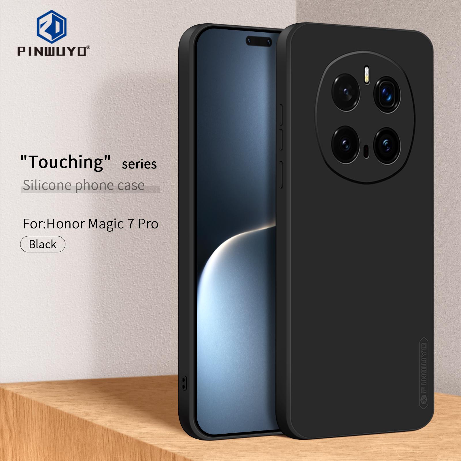 

For Honor Magic7 Pro 5G Phone Case PINWUYO Soft Matte TPU Mobile Back Cover Green