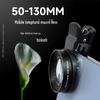 10X Macro Mobile Lens: 50-130mm, 52mm Diameter, Pro HD Close-Up