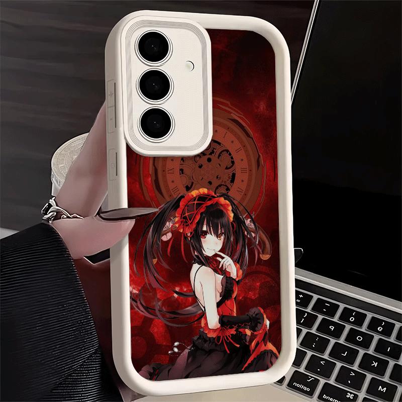 Phone Case for Samsung Galaxy A17 A16 A15 A14 A13 Date A Live Tokisaki Kurumi A56 A36 A26 A55 A35 A25 A54 A34 A24 A53 A33 A23 A0