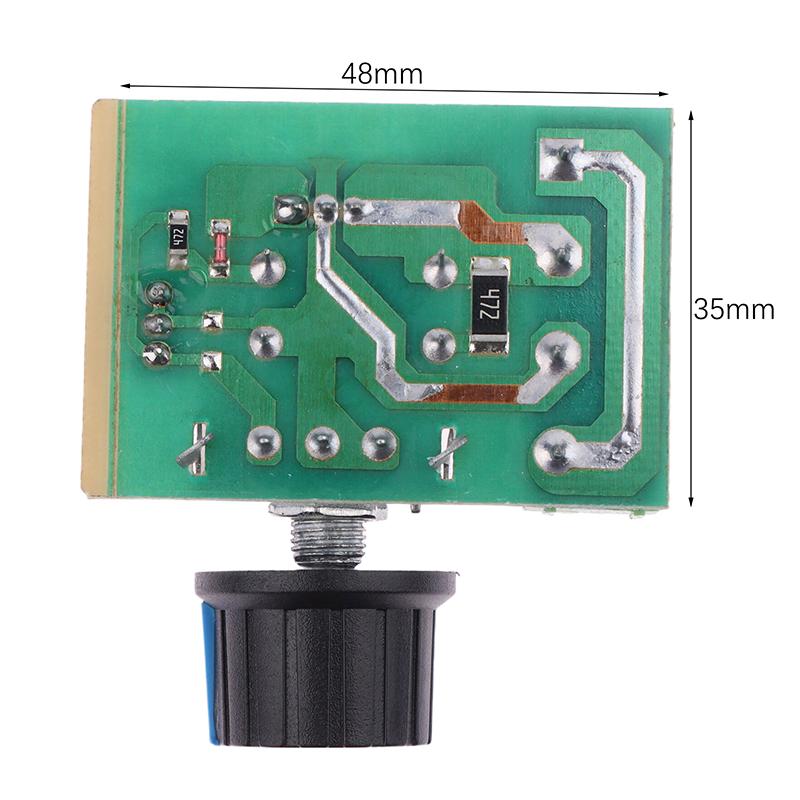 1Pcs 2000W Verstelbare Motor Speed Controller Voltage Regulator Ac Motor Speed Controller 50-220V 25A Motor
