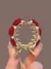 1Pcs Fashion Diamond-set Pearl Roses Hair Clips For Women Hair Accessories