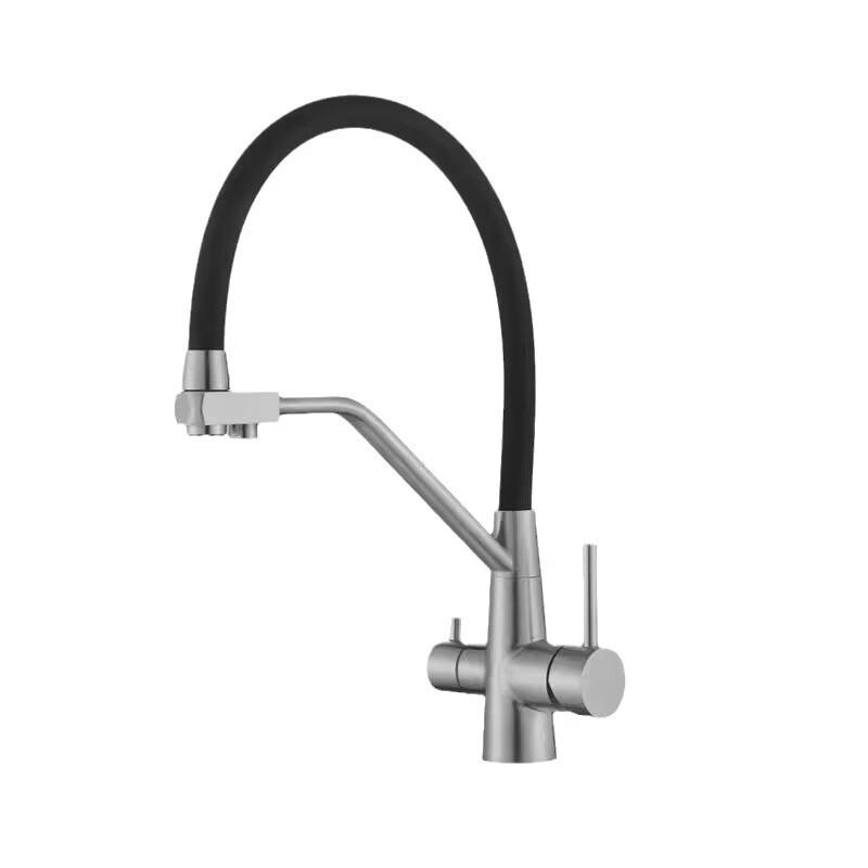 TLXT Stainless Steel 3-Way Water Purifier Faucet