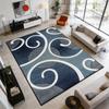 Modern Geometric Abstract Easy Clean Fluffy Rug Decoration Living Room Non-slip Soft Carpet Large Area Short Velvet Floor Mats