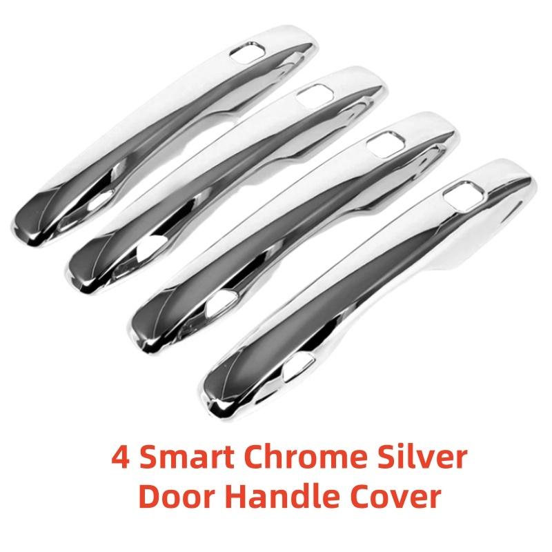 Chrome Silver Car Accessory Door Handle Cover Trim Paste Style For Volvo Xc60 UZ Xc90 590 90 2018