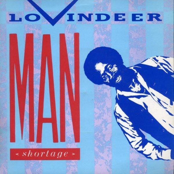 

7inch Record LOVINDEER Man Shortage TS1 TSOJ 1986 UK Reggae Ska Dub Used