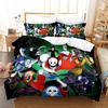 3pcs Bedding Set Animation Wish 3D Printed Cozy Duvet Cover King Queen Twin Size Birthday Gift for Adult Bedroom Decor