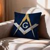 COOL FFreemasonry Symbol Pillow Case Pattern Printed Pillowcase For Living Room Sofa Cushion Cover